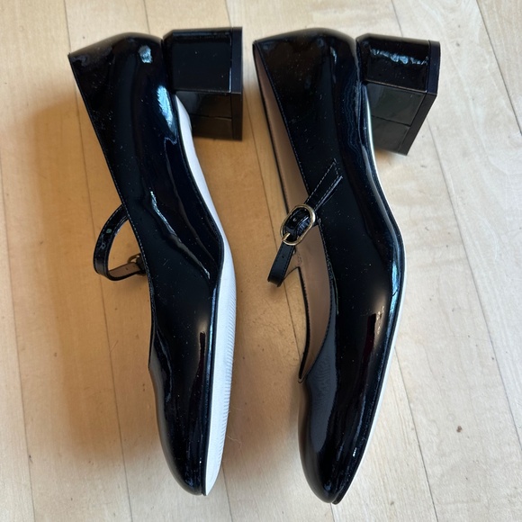 NEW Stuart Weitzman Vivienne Black Mary Jane Pumps, 8.5, G1286 - Picture 4 of 7